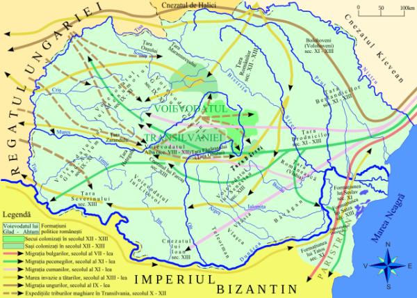 Formațiunile politice din Transilvania secolului X