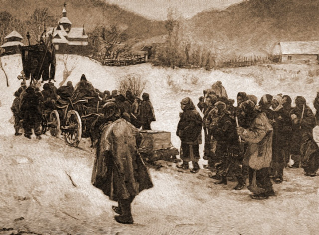 Obiceiuri de înmormântare românești de la 1900